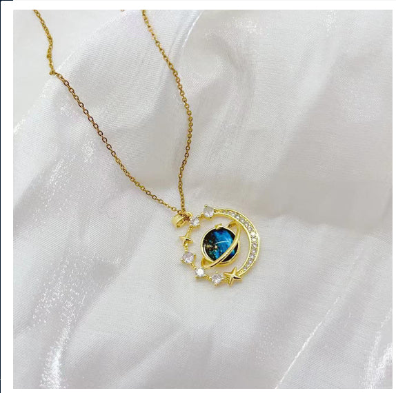 Luxury Elegant Micro-pave Zircon Necklace