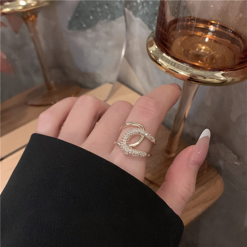 High Sense Of Light Luxury Ring