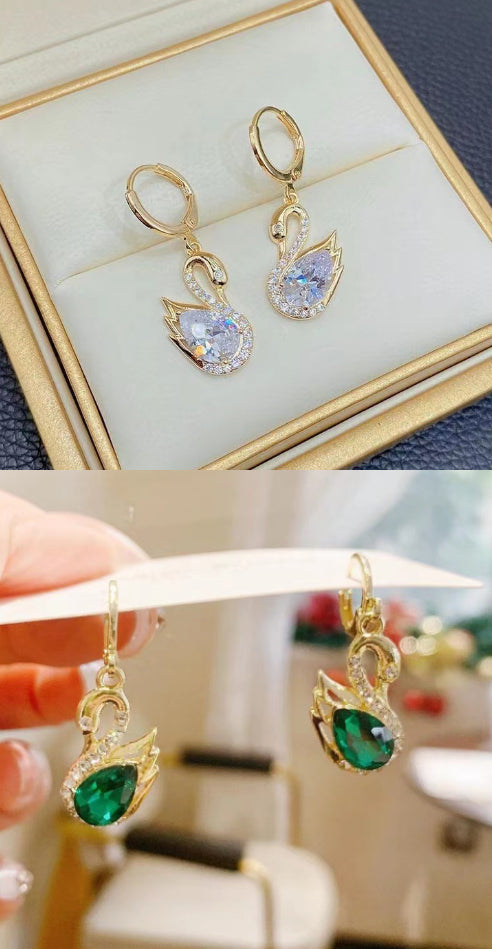 Sweet Swan Earrings