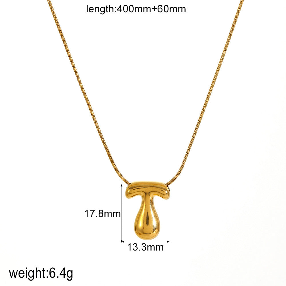 Letter Design Necklace