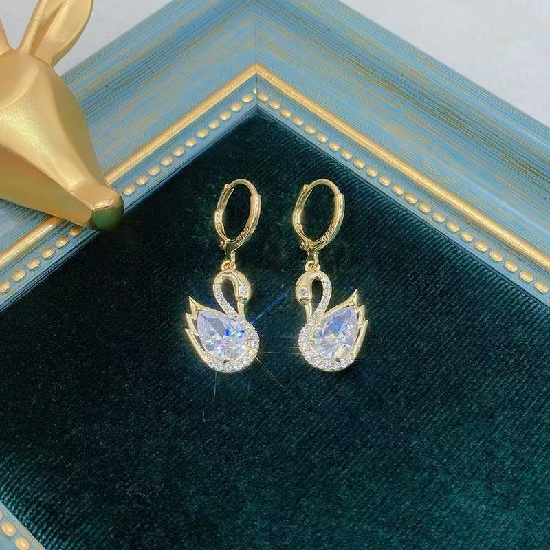 Sweet Swan Earrings