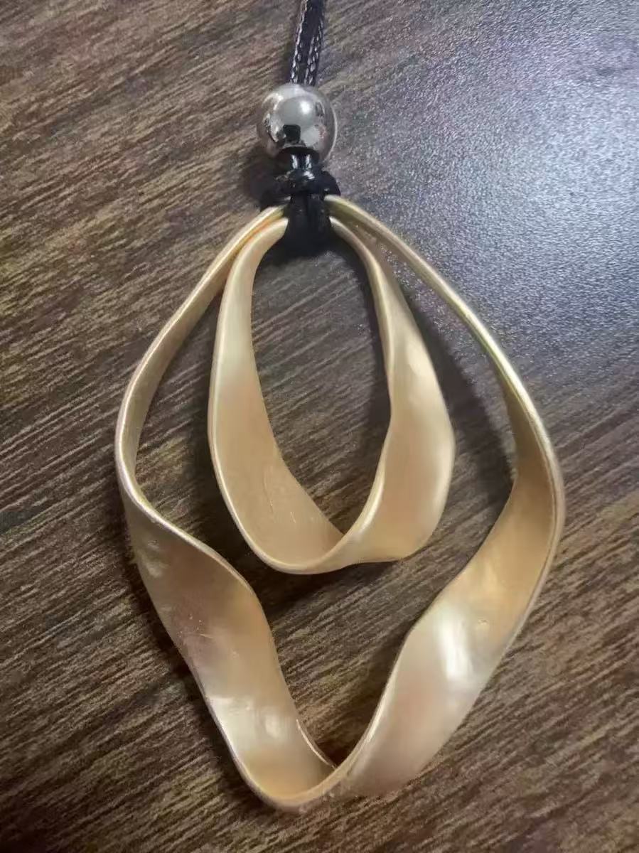 Adjustable Leather-String Necklace
