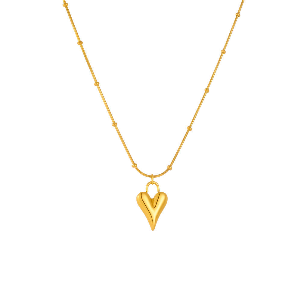Beaded Heart Necklace