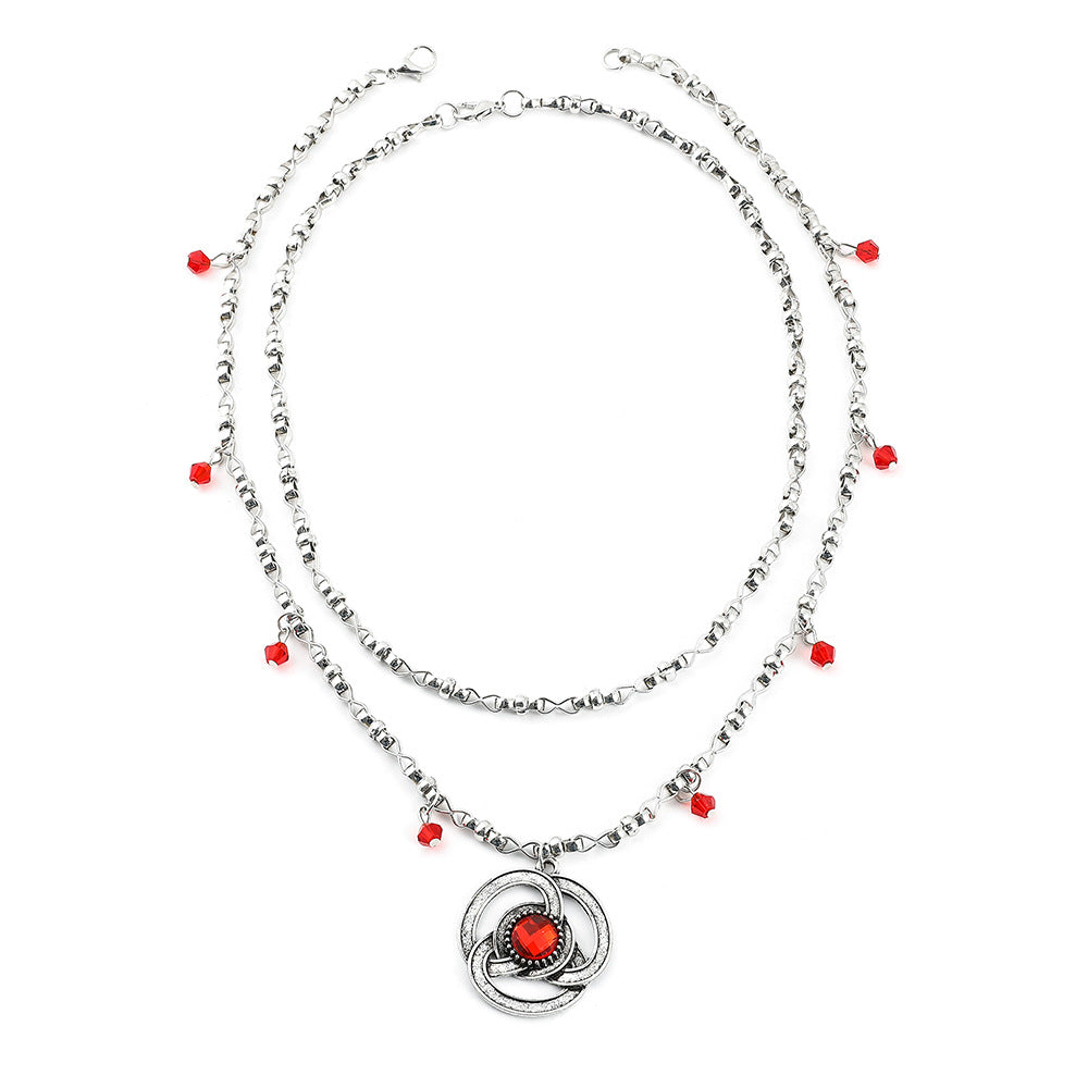 LOKO Alloy Silver Necklace