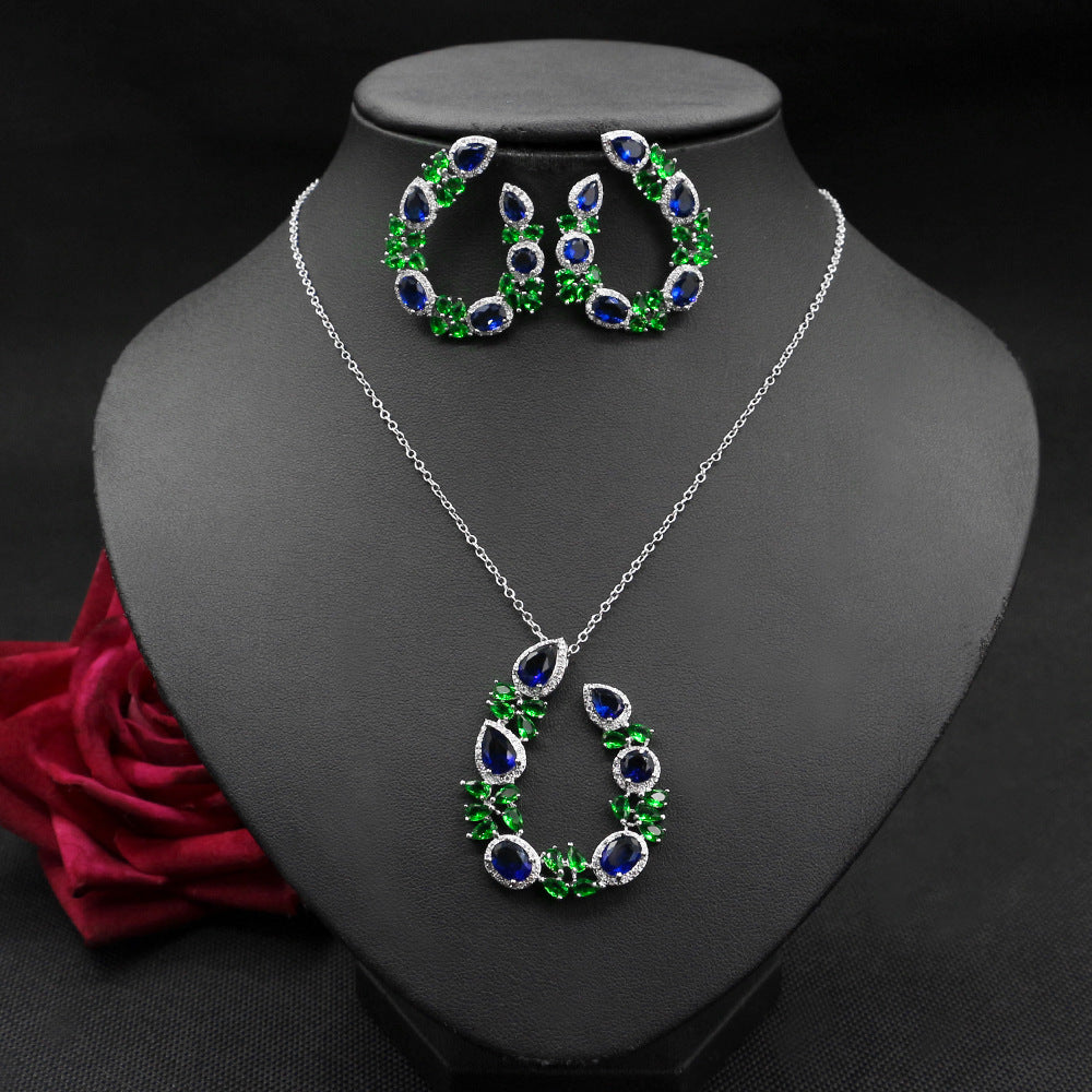 Zircon Emerald Set