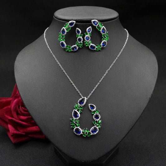 Zircon Emerald Set