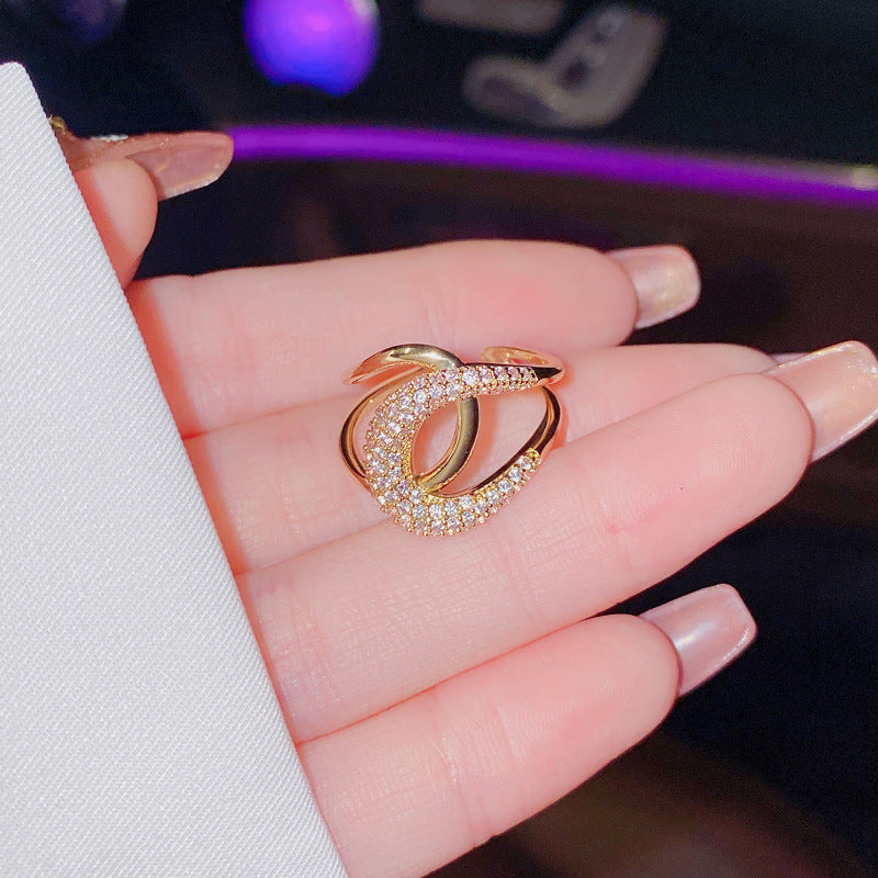 High Sense Of Light Luxury Ring