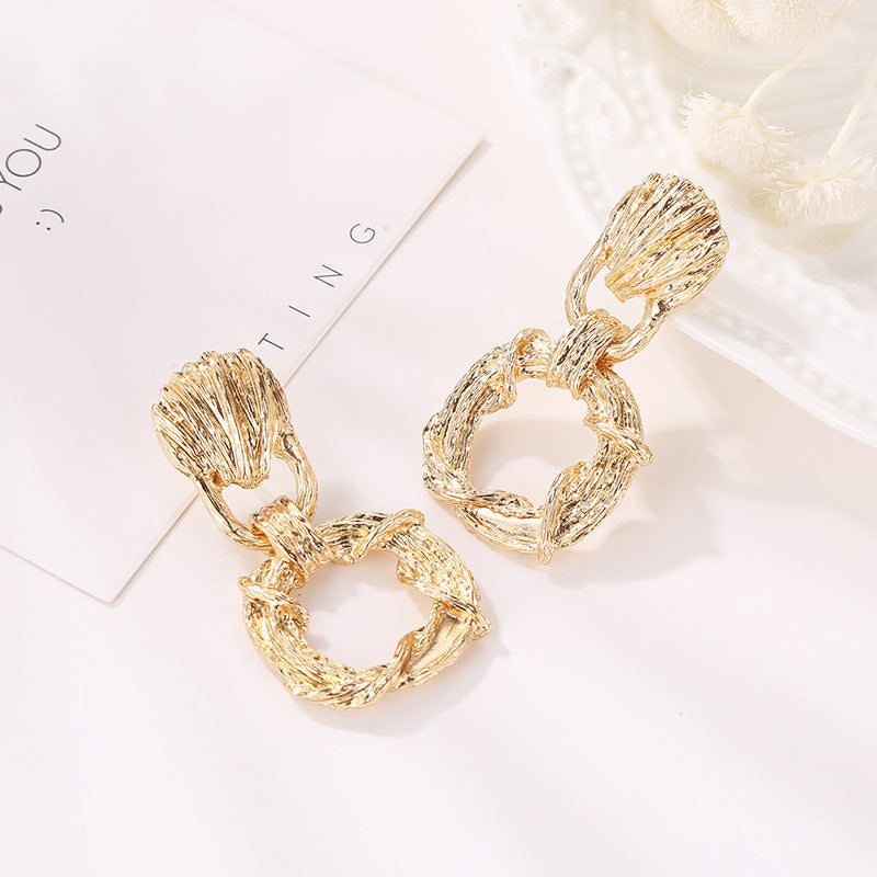 Irregular Geometric Earrings