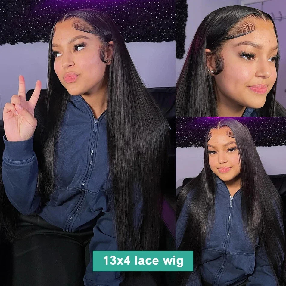 Straight Human Hair Wigs