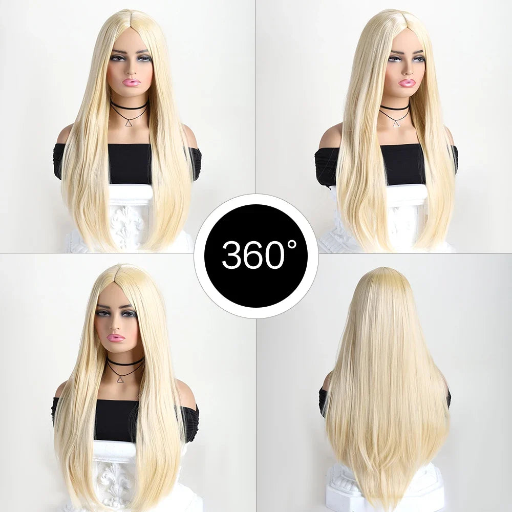 Long Blonde Wig Wigs