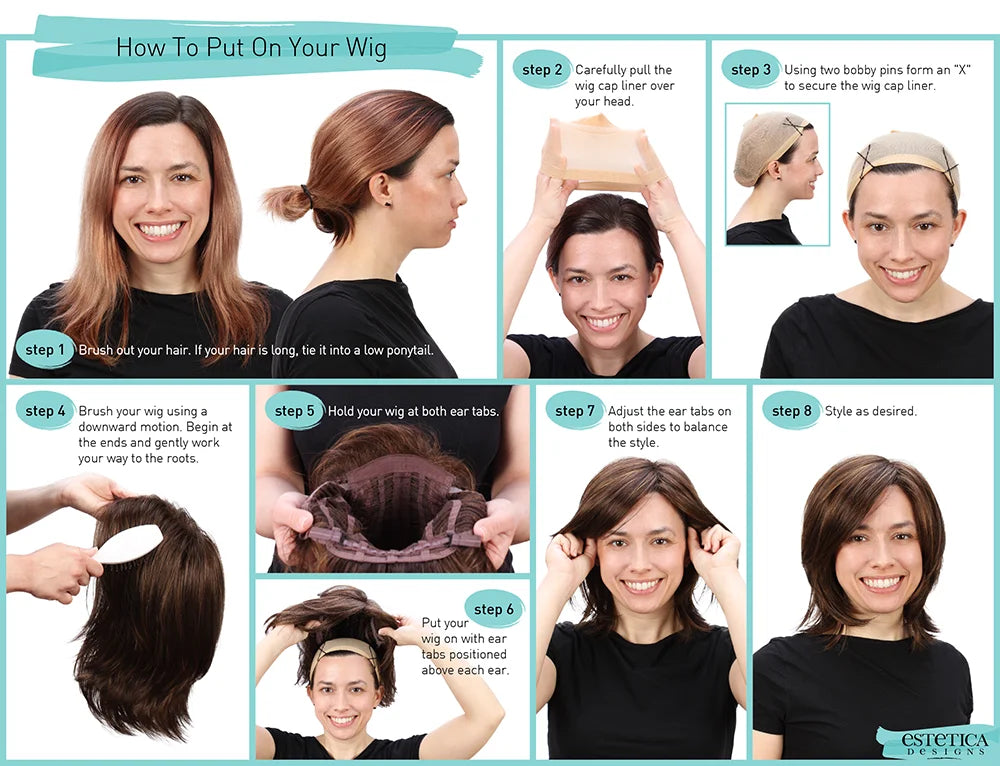 Black Hair Long Straight Wigs