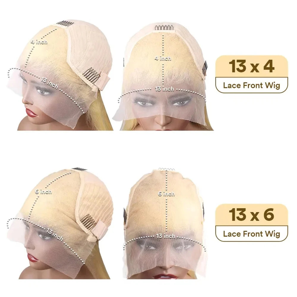 Lace Front Wigs For Women 200% Density