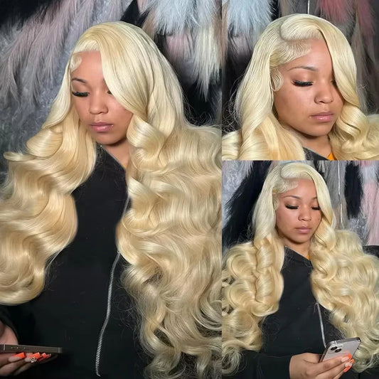 613 Blonde 46 Inch Body Wave