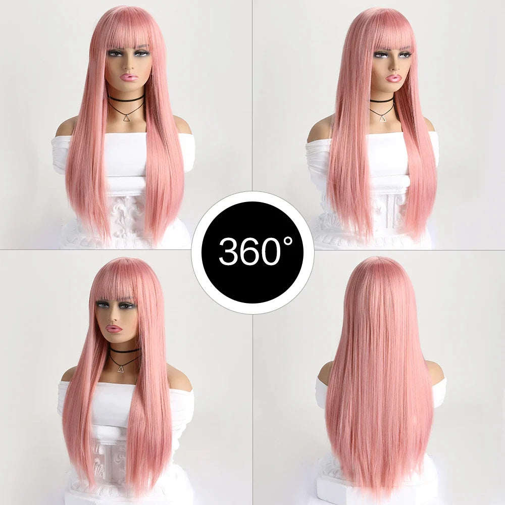 Long Women Straight Hair Wig