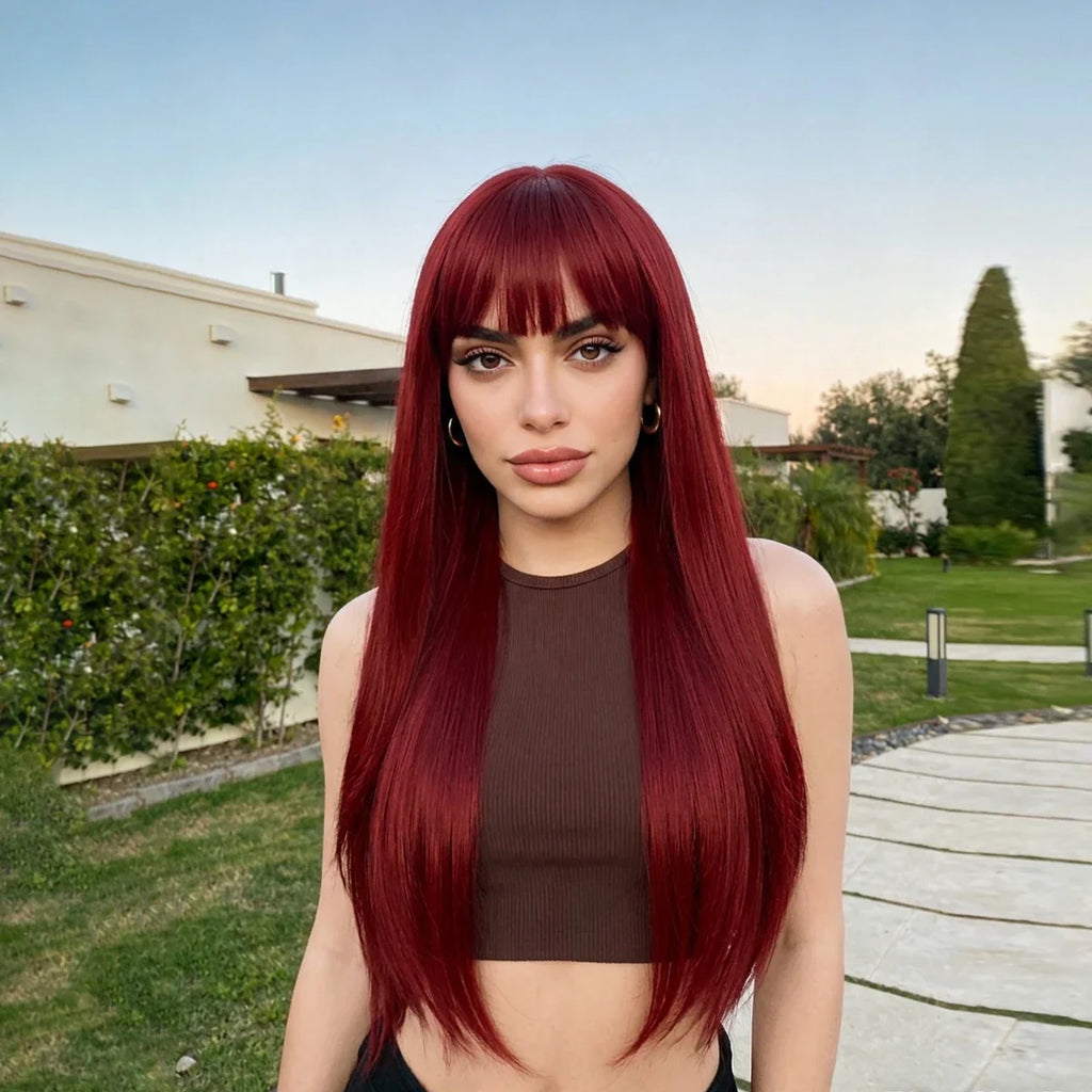 Long Women Straight Hair Wig