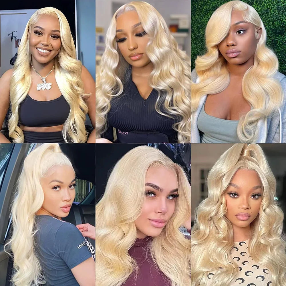 613 Blonde 46 Inch Body Wave