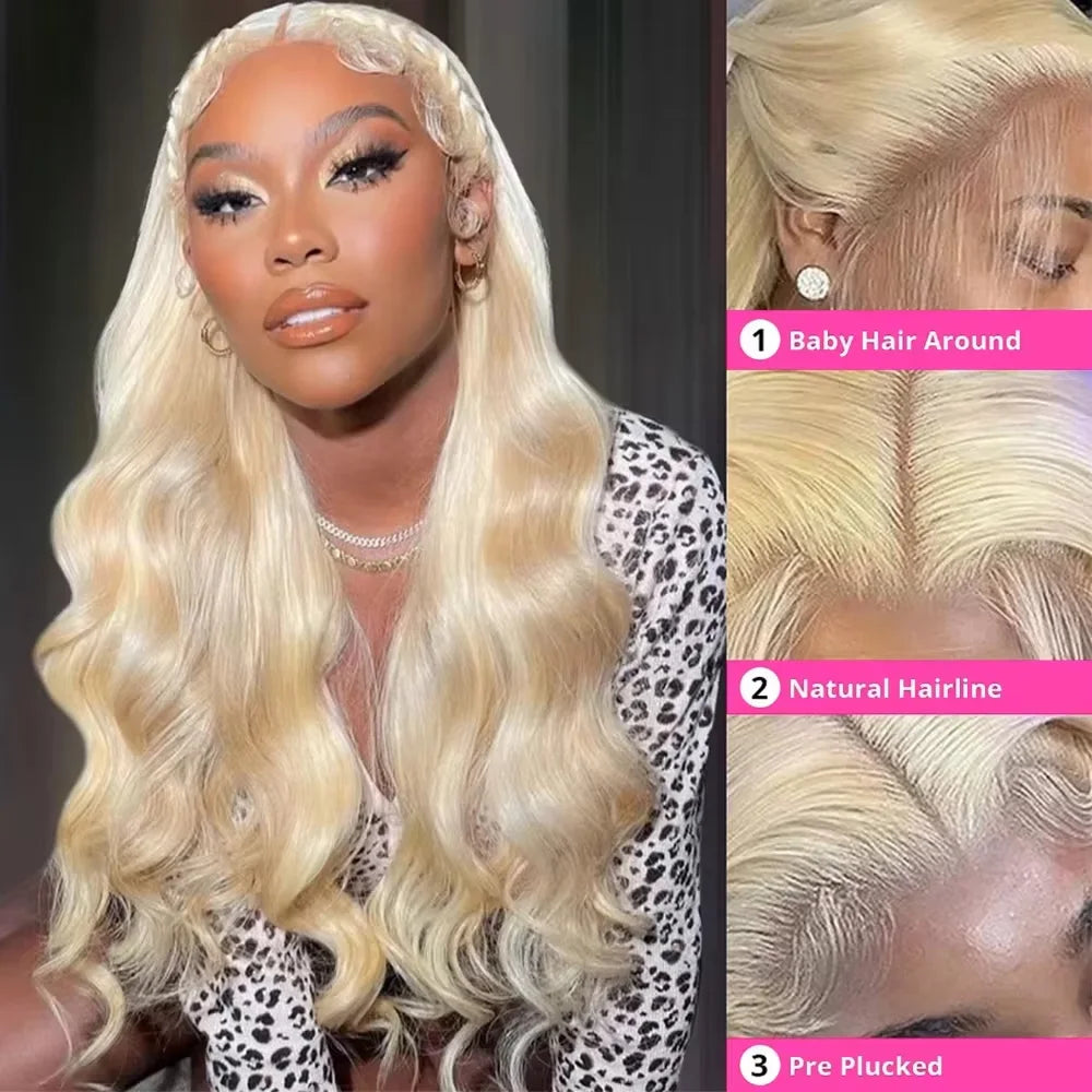 613 Blonde 46 Inch Body Wave