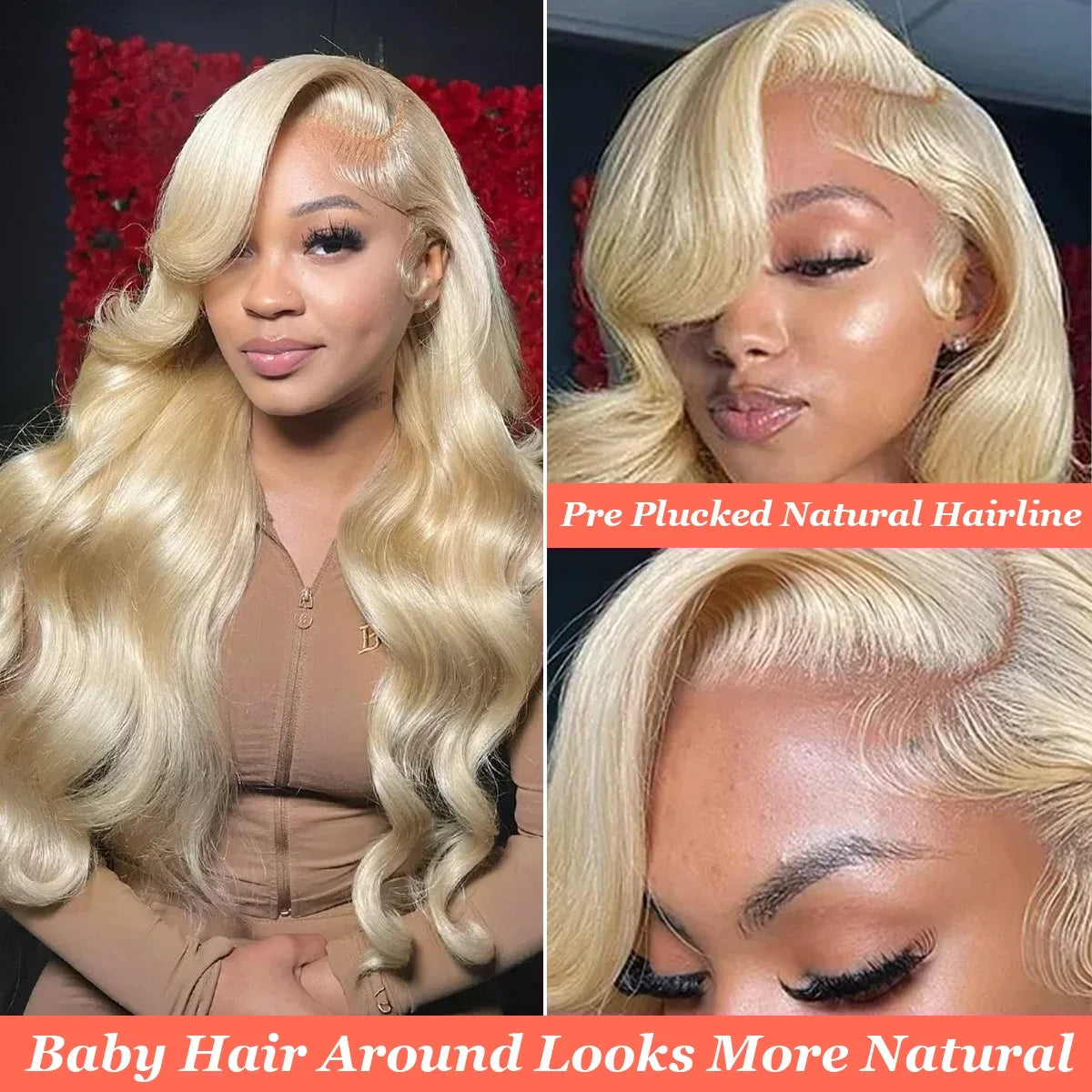 36 Inch #613 Honey Blonde