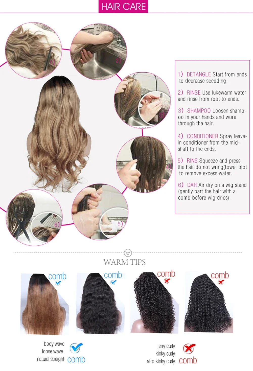 Synthetic Lace Front Wigs