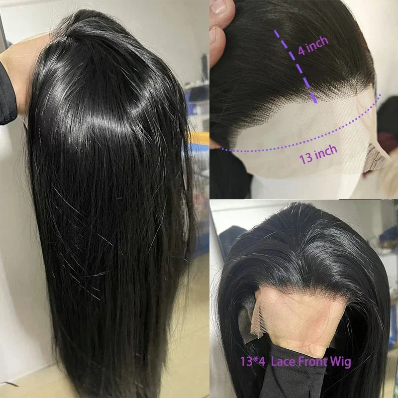 Long Straight Lace Front Wig