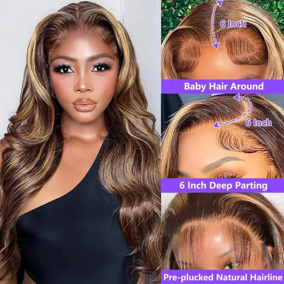 Body Wave Human Hair Wigs