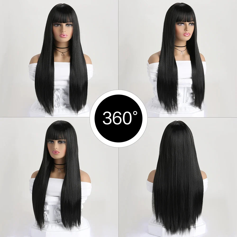 Long Women Straight Hair Wig