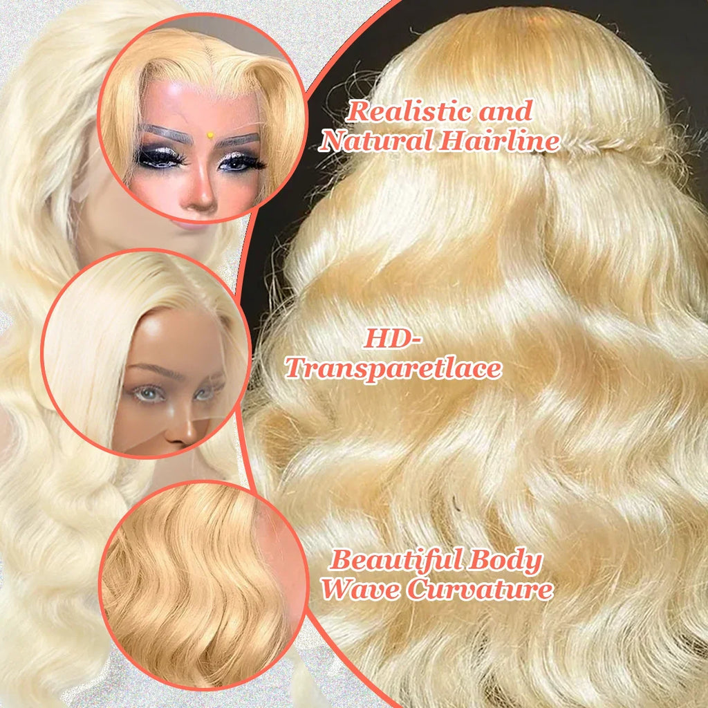36 Inch #613 Honey Blonde
