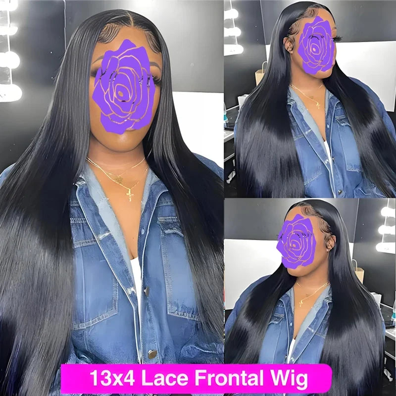 Long Straight Lace Front Wig