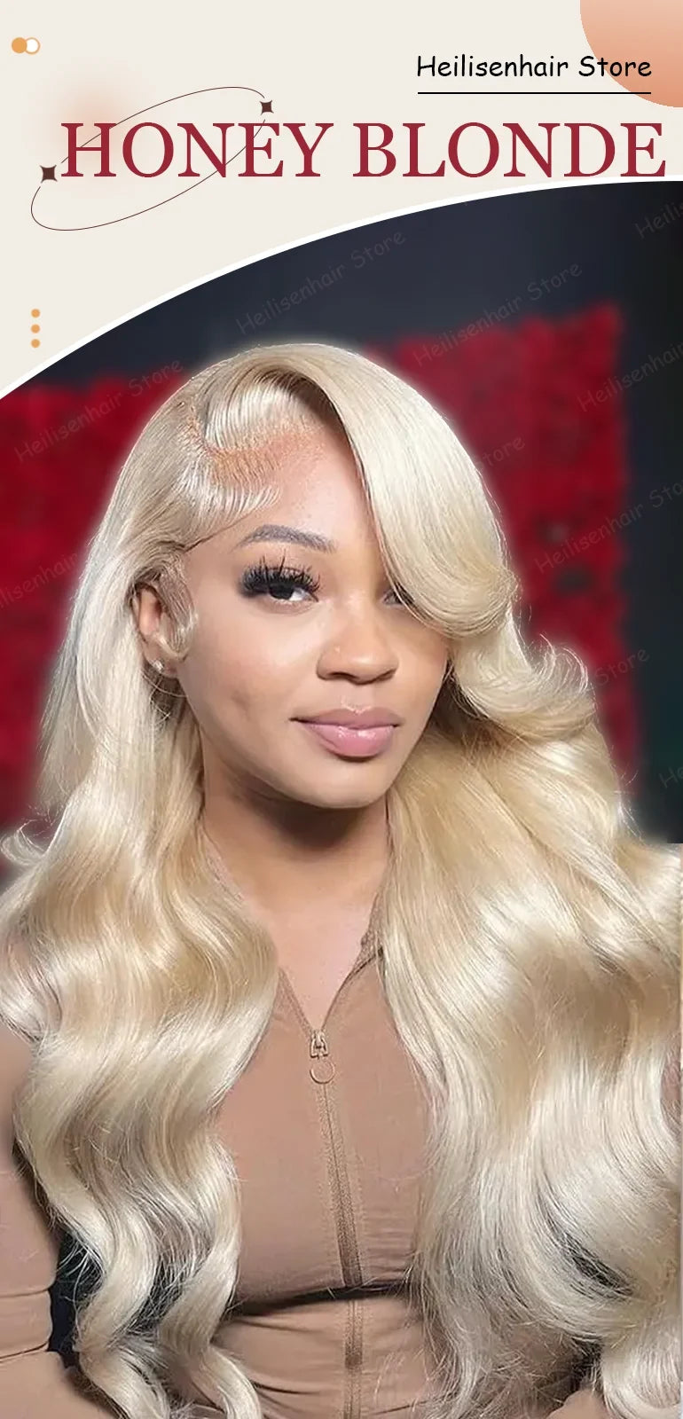 36 Inch #613 Honey Blonde