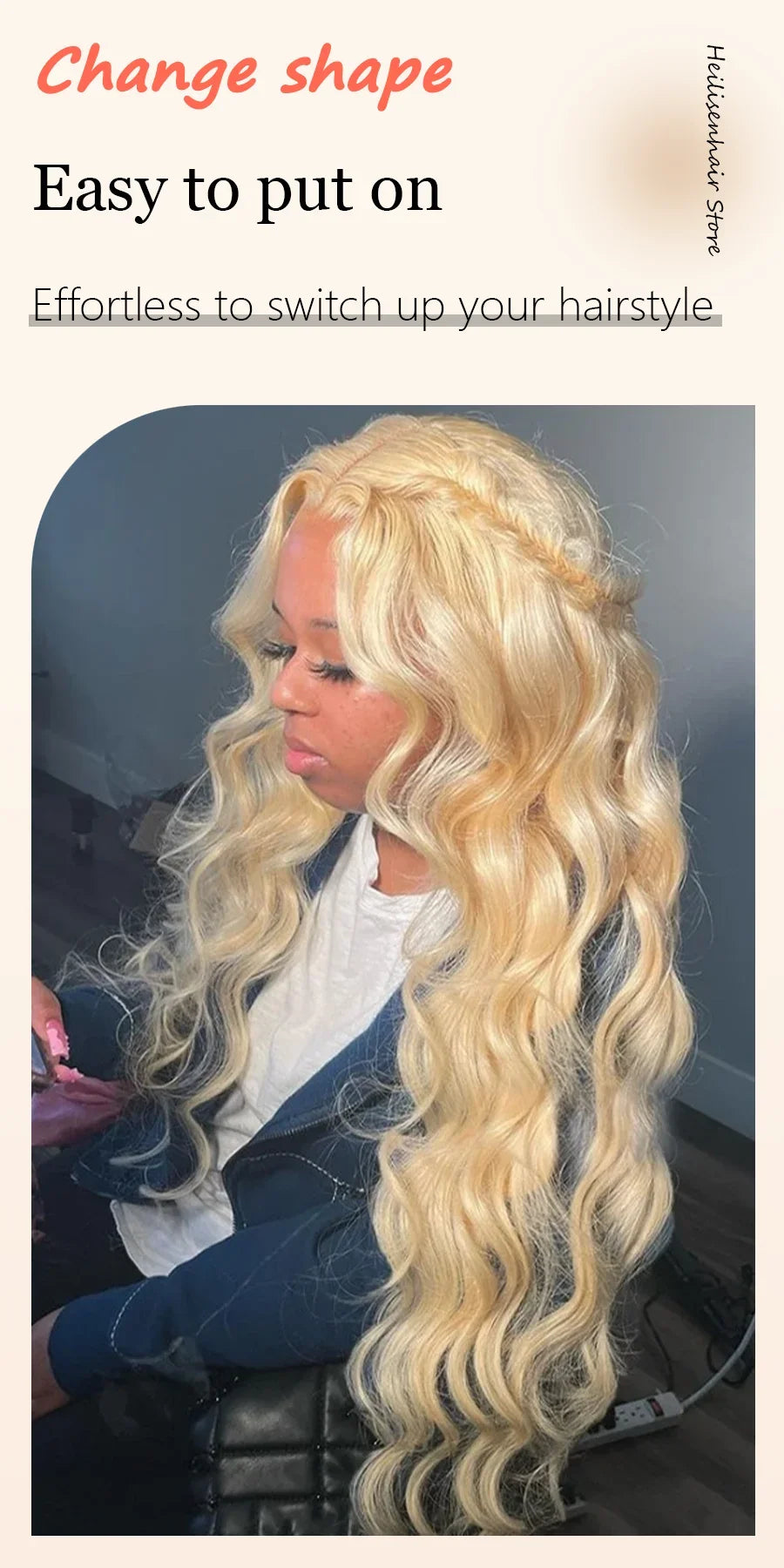 36 Inch #613 Honey Blonde