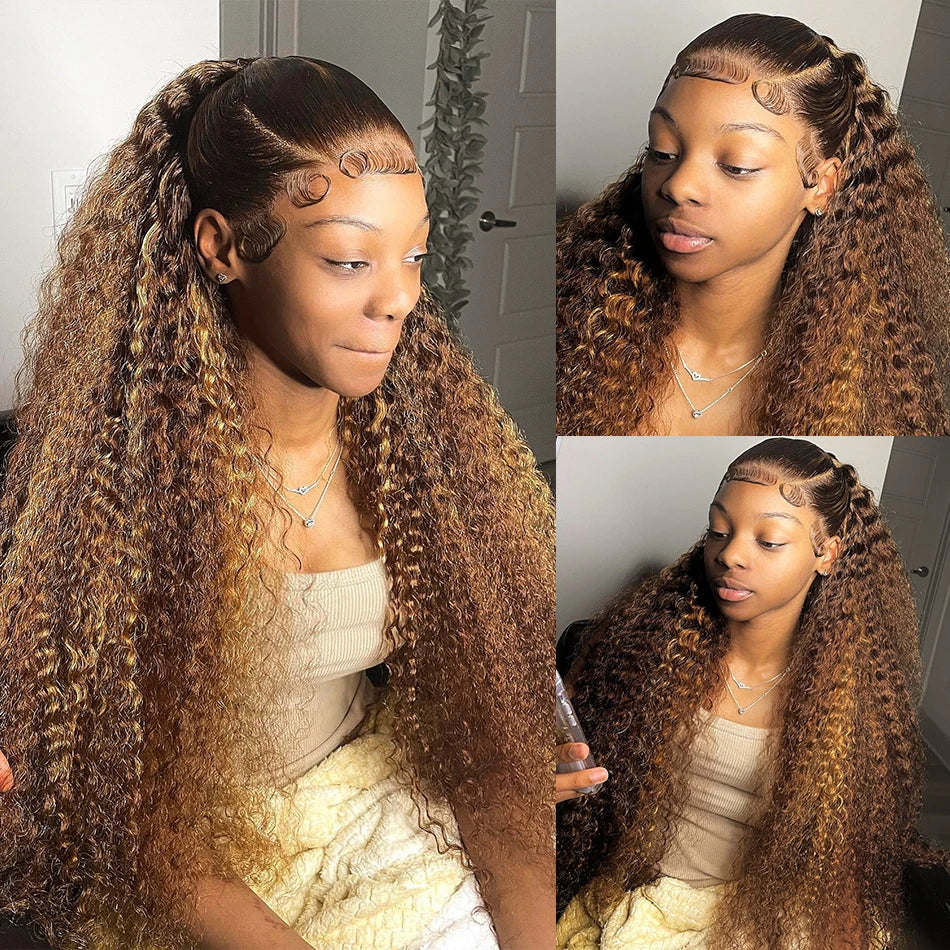 30 40 Inch Curly  Wig