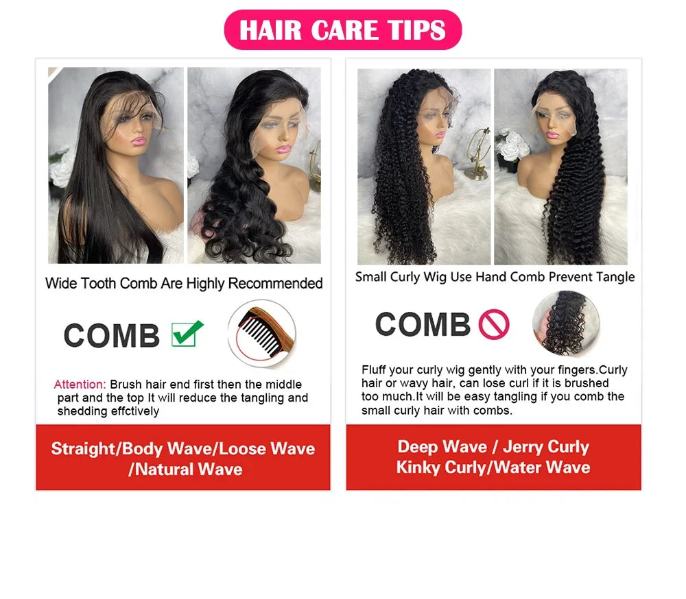 Density Curly Human Hair Wigs