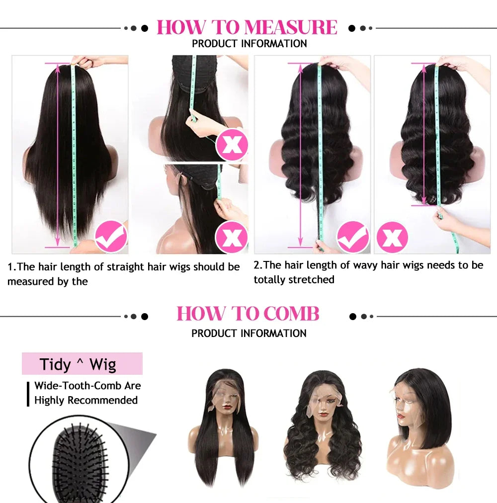 Headband Human Hair Wigs