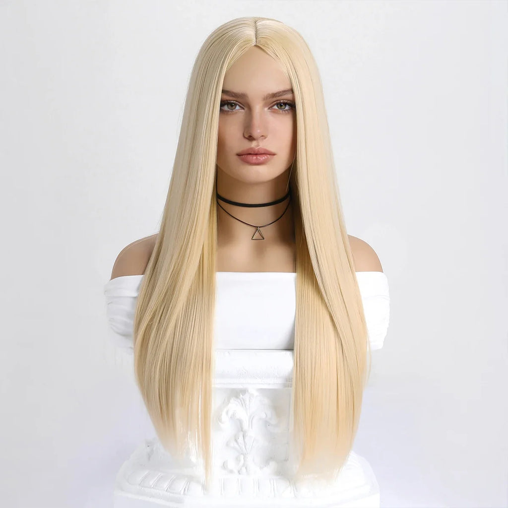 Long Blonde Wig Wigs
