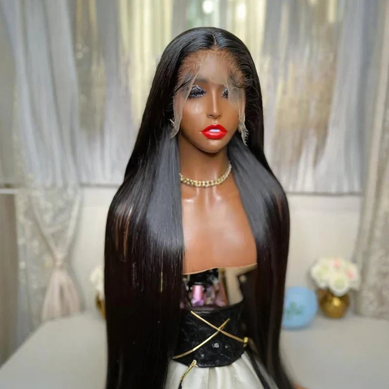 Long Straight Lace Front Wig