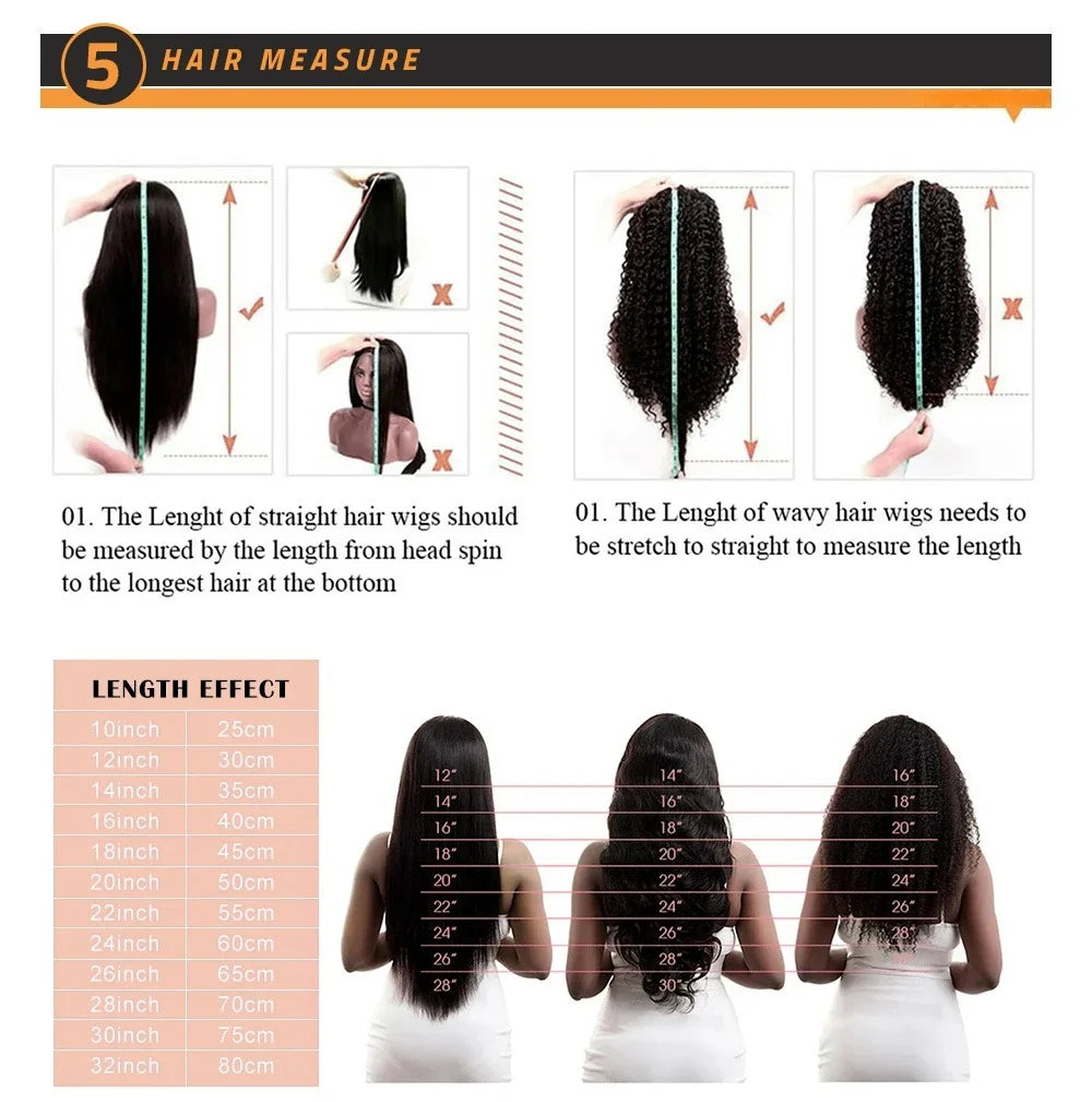 220% Density Lace Front Wigs