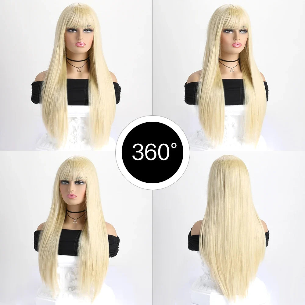 Long Women Straight Hair Wig
