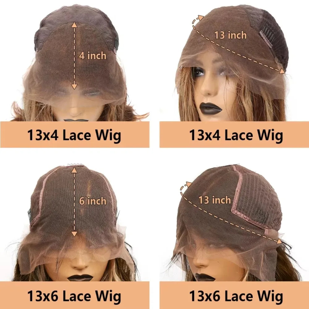 220% Density Lace Front Wigs