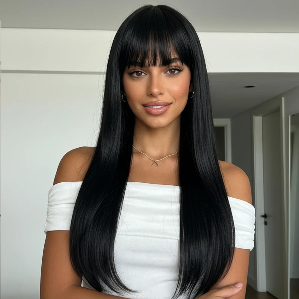 Long Women Straight Hair Wig