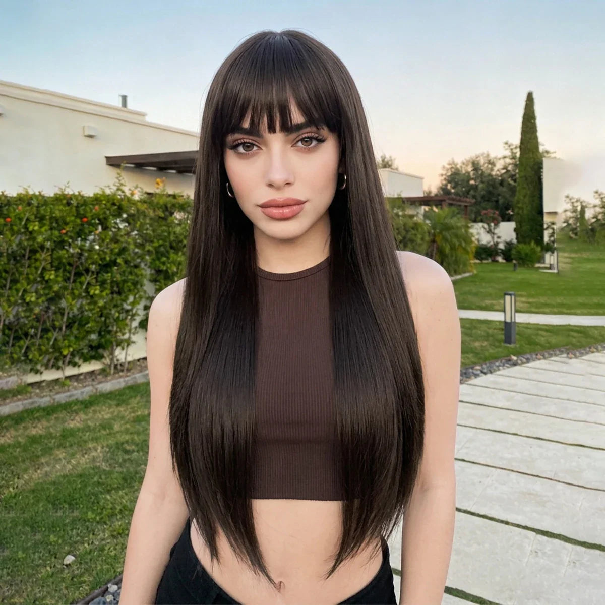Long Women Straight Hair Wig