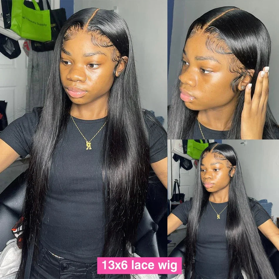 Straight Human Hair Wigs