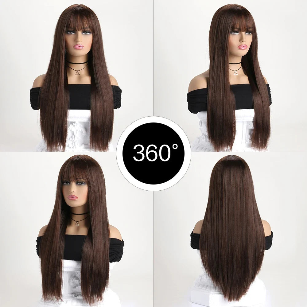 Long Women Straight Hair Wig