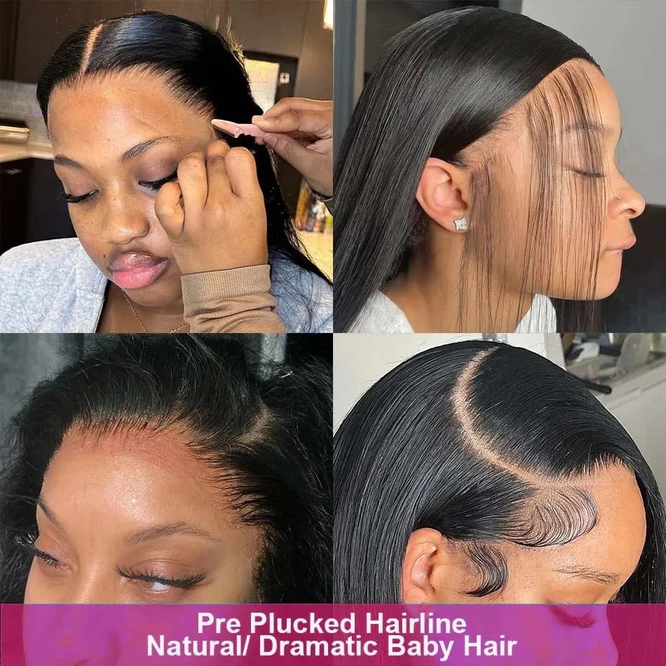Straight Human Hair Wigs