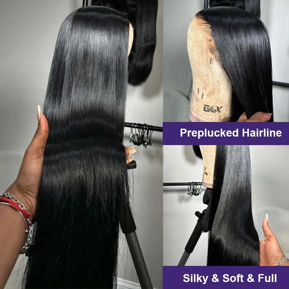 Straight Human Hair Wigs