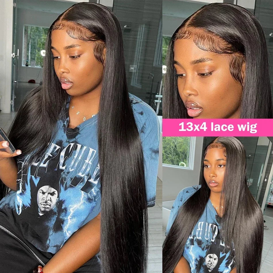 Straight Human Hair Wigs
