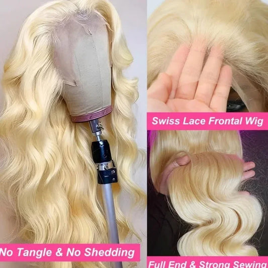 613 Honey Blonde Body Wave Wigs