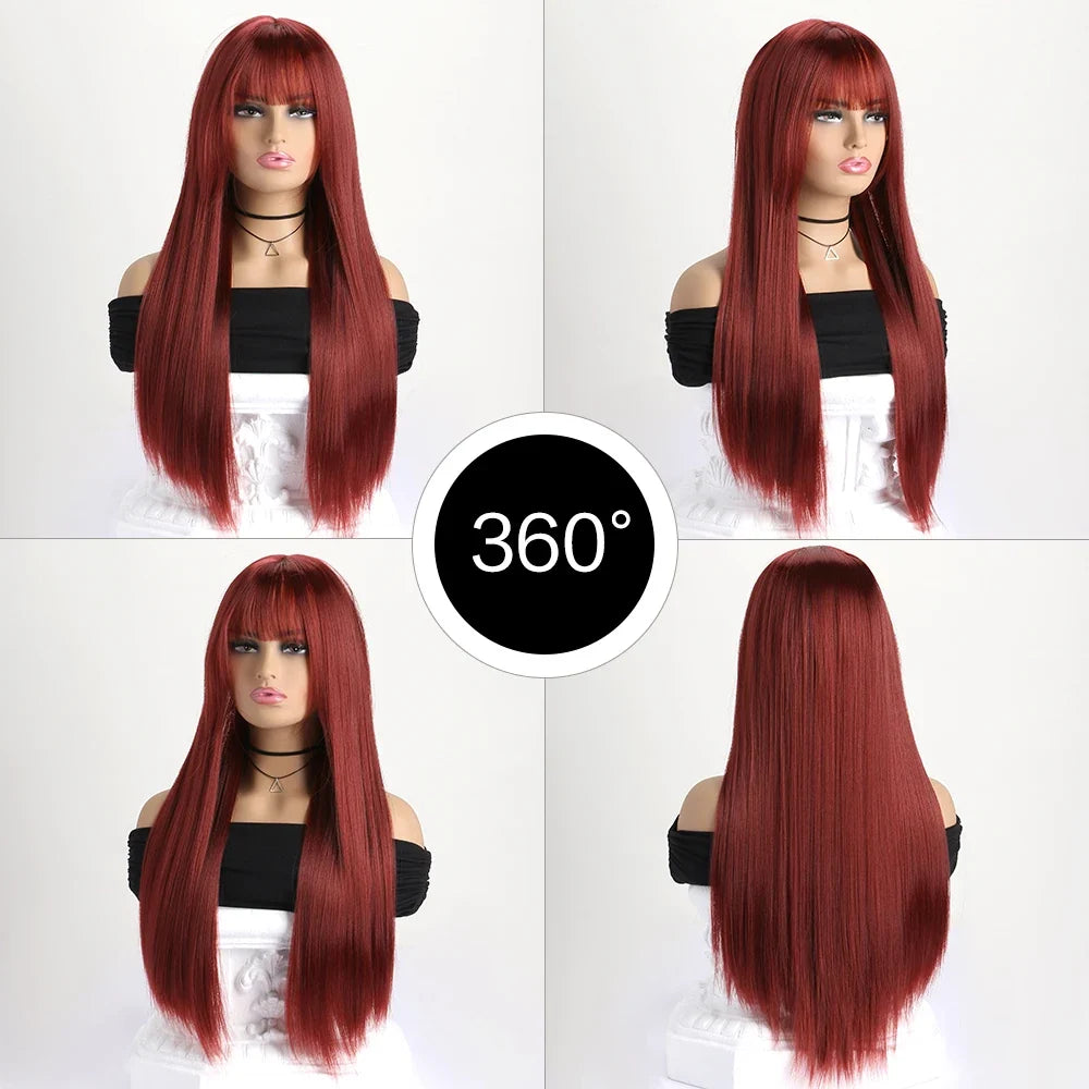 Long Women Straight Hair Wig