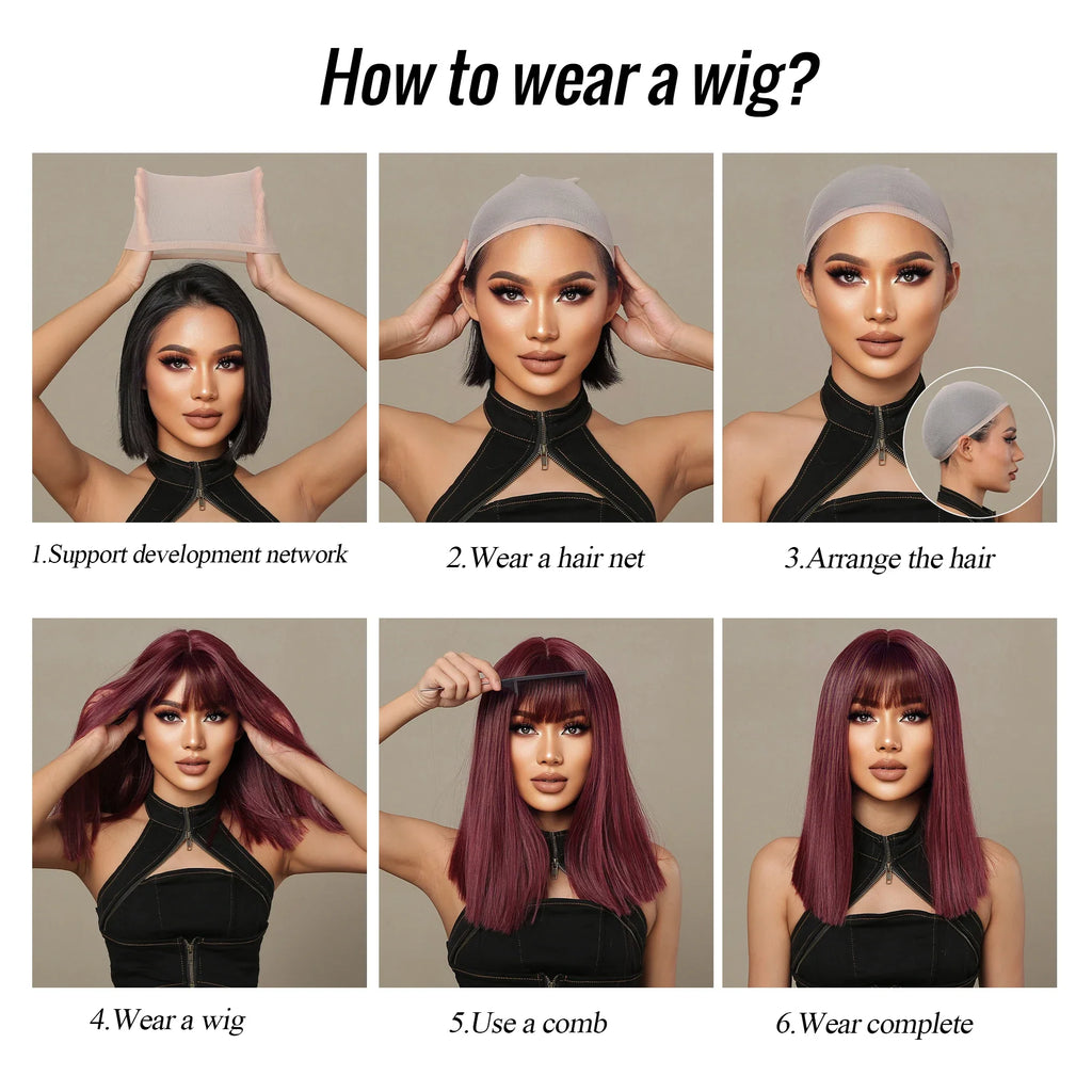Blonde Long Straight Wig