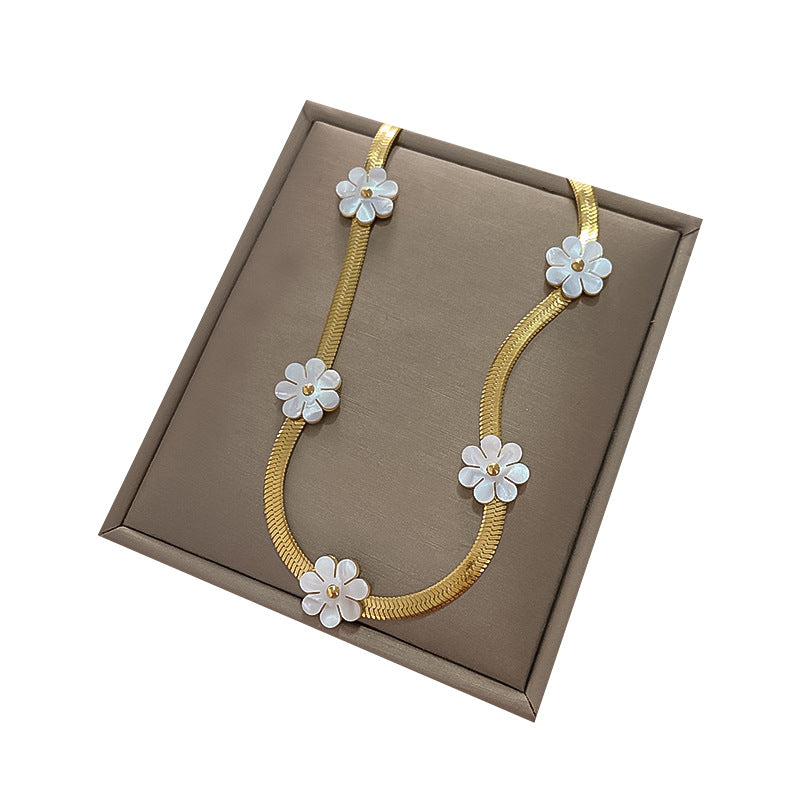 Stylish White Shell Necklace
