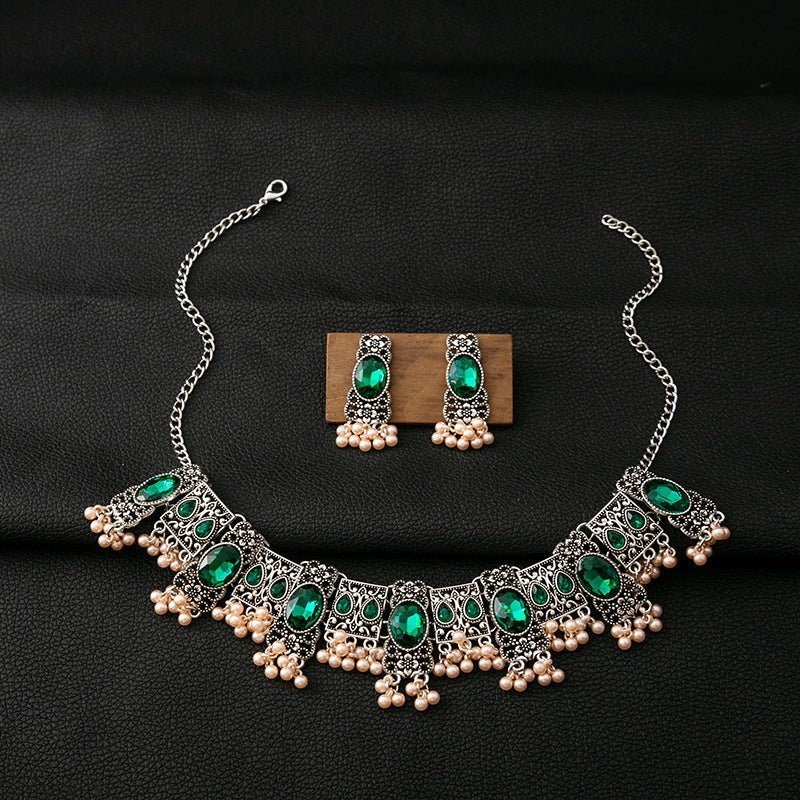 Vintage Emerald Earrings